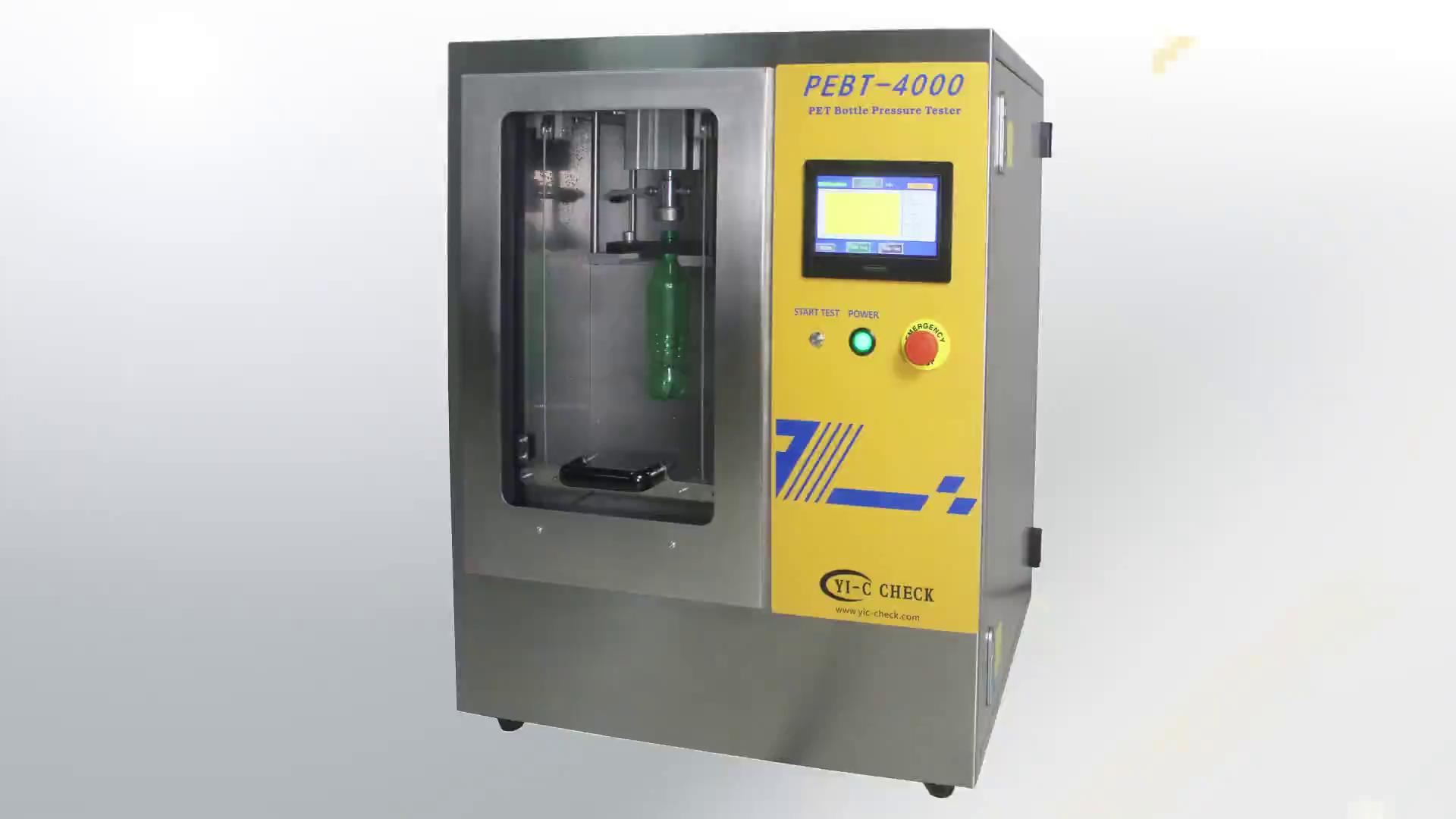 PEBT4000 PET Bottle Pressure (Burst) Tester YIC CHECK INSTRUMENT